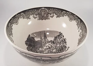 Wedgewood Boston Bowl Black 9.4" Excellent Condition Vintage Sample - Picture 1 of 9