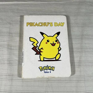 1999 Nintendo Pokemon Tales 4: PIKACHU'S DAY By Akihito Toda Board Book J1 - Imagen 1 de 11