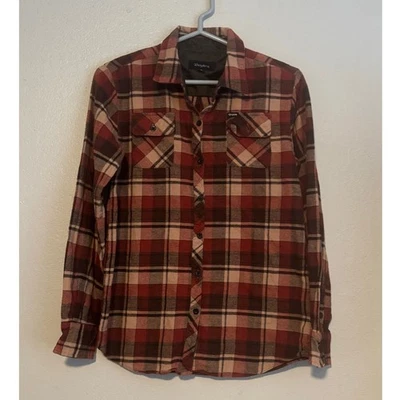 Camisa de franela con botones Brixton ropa de trabajo mediana grunge cabina interior forklore Foto 1 de 4