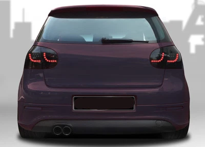 Luces traseras originales JOM LED URBAN negras Smoke para VW Golf 5 V MK5 2003-2008 - Imagen 1 de 4