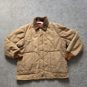 Chaqueta utilitaria de trabajo de lona marrón vintage Walls Blizzard Pruf talla XL - Leer - Imagen 1 de 19