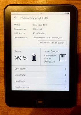 Tolino Vision 4 HD - eBook Reader - Bild 1 von 4