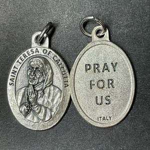 HEILIGE TERESA VON CALCUTTA BETE FÜR UNS Religiöse Medaille Medaillen Medalla Italien - Bild 1 von 1