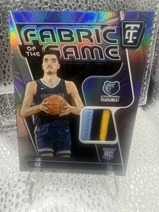 2024-25 Totally Certified Zach Edey Fabric of the Game Rookies Patch RC #003/125 - Picture 1 of 2