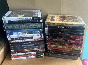 x30 PC CD/DVD-ROM Games - RPG, Strategy, Adventure (Fantasy/Sci-fi/Historical) - Picture 1 of 12