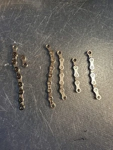 Campagnolo Chorus 11 Speed: Spare Chain Links & (1) Record 11sp Strand. - Picture 1 of 4