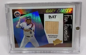 2005 Topps All-Time Fan Favorites Relics /25 Gary Carter NY Mets #FFR-GC HOF - Picture 1 of 2