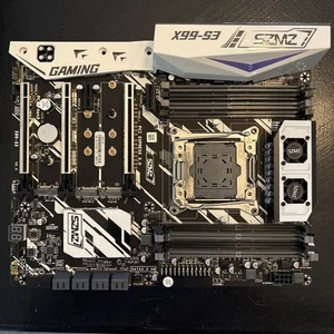 SZMZ X99 S3 Motherboard Support DDR4 Memory CPU 256G LGA 2011-3 Gaming, Intel + - Picture 1 of 2