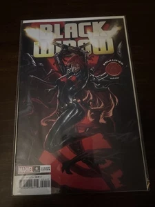 Black Widow #4 Marvel Comics 2021 Skan Knullified Variante Sehr guter Zustand - Bild 1 von 6