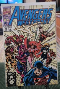 Avengers West Coast #74 (1991 Marvel Comics) VF - Picture 1 of 1