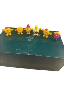 Lot (6) Vintage 70er Arby's Mr Men Little Miss PVC Figuren Roger Hargreaves. - Bild 1 von 7