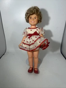 Muñeca ideal Shirley Temple 1972 16" ¡Excelente estado con soporte! - Imagen 1 de 5
