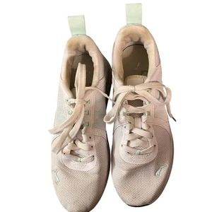 Puma White Mesh Gr. 9 Sneaker Sport Schaumstoff Einlegesohle Freizeit - Bild 1 von 6