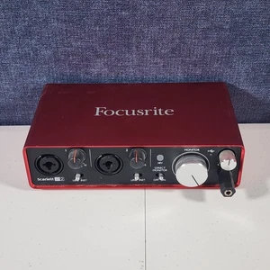 Focusrite Scarlett 2i2 4th Gen - USB Audio Recording Interface Tested Working - Picture 1 of 11
