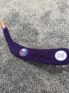 KYLE PALMIERI New York Islanders SIGNED Hockey Fights Cancer Stick Blade COA - Picture 1 of 1