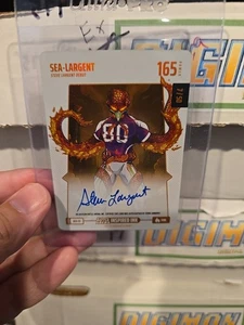 Bo Jackson Battle Arena Sea-largent Steve Largent Fire 2025 7/50 BFA-91 - Imagen 1 de 2