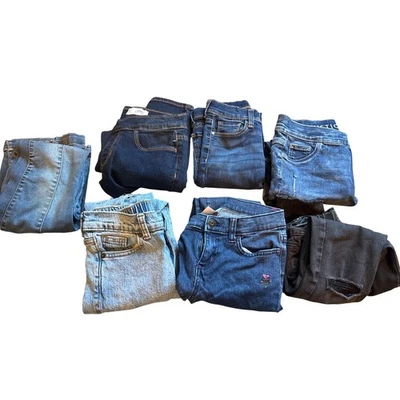 Paquete de 7 pares de jeans de mezclilla para niños, 8 Foto 1 de 4