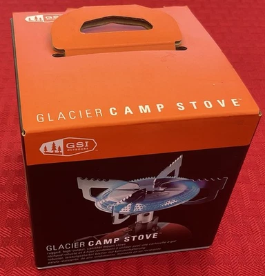 NIB GSI Outdoor Glacier Camp Stove 56004 Backpacking Trekking 11,000 BTU 5.9 OZ