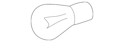 Genuine Volvo Bulb 989788 - Image 1 of 2