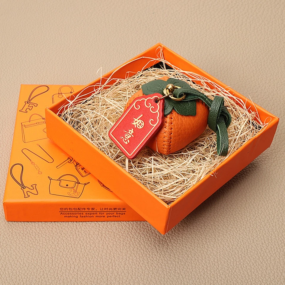 Lindo Llavero Caqui Colgante Llavero Soporte Damas Bolso Dijes Adorno Foto 1 de 4