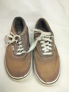 Zapatillas Tenis Vans Off the Wall Marrón Oliva Talla 10 Para Hombre Usadas - Imagen 1 de 9