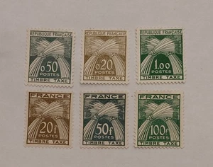 Timbres Taxe France Neuf** - Imagen 1 de 2