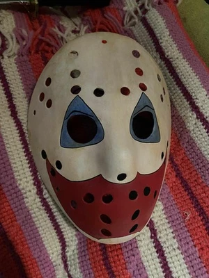 Made To Order Custom Painted Hockey Mask, Jason. firday the 13th, Wayne Gacy. - Image 1 of 4