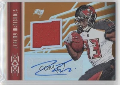 2017 Panini Phoenix RPS Rookie Jersey Orange /150 Jeremy McNichols Auto RC - Image 1 of 2