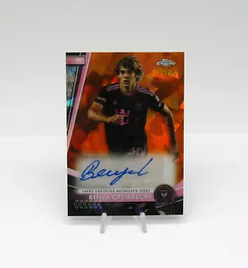 2024 Topps MLS Chrome Sapphire Orange Auto 23/25 Benja Cremaschi Inter Miami - Picture 1 of 3