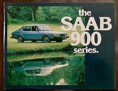 SAAB 900 1979 serie GLE TURBO EMS GLi 5 puertas original concesionario folleto de ventas Foto 1 de 4