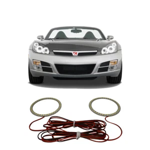 Bright White LED Headlight Halo Ring Kit for Saturn Sky 07-10 - Picture 1 of 2