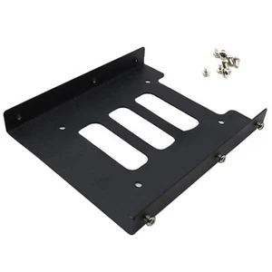 2.5" to 3.5" Bay SSD/HDD Metal Hard Drive Mounting Bracket Adapter Tray - Picture 1 of 9