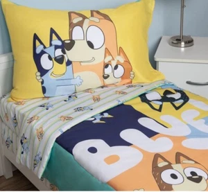 Bluey Kleinkind 5-teiliges Bettwäsche-Set mit Decke - Bild 1 von 4