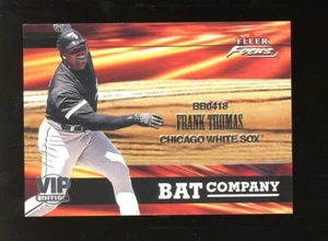 2001 Fleer Focus VIP Edition Bat Company #8 Frank Thomas White Sox HOF /50 - Picture 1 of 2