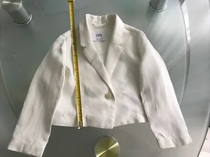 Leinenjacket Mädchen  116 Zara - Bild 1 von 6