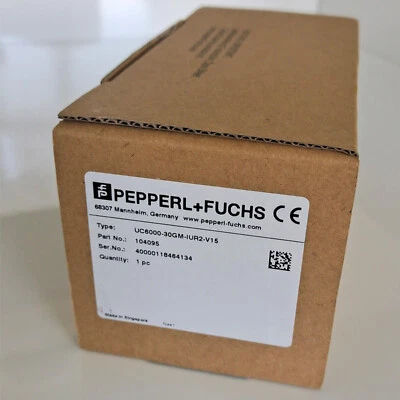 New UC6000-30GM-IUR2-V15 Ultrasonic sensors For Pepperl+Fuchs Free Shipping - Image 1 of 4