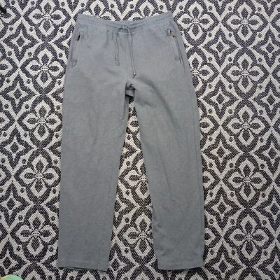 Vintage Polo Lounge Pants Zip Pockets Leather Zipper Pull Small - Image 1 of 4