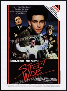STREET WISE_/_NUMBER ONE__Original 1985 Trade AD / ADVERT__BOB GELDOF__MEL SMITH - Picture 1 of 1
