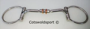 Eggbut Mullen Shaped Barrel Bit with Copper Rollers Steel Steel Horse Bit - Picture 1 of 1