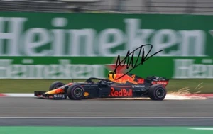 Max Verstappen Autogramm Formel-1 niederländisch-belgisch Toro Rosso + Red Bull - Picture 1 of 1