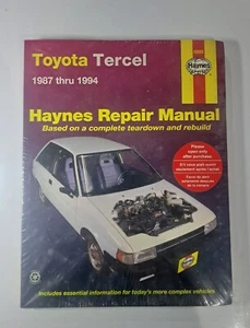 Haynes Repair Manual 92085 Toyota Tercel 1987 Thru 1994 - Picture 1 of 2