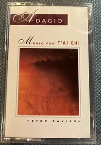Adagio Music For T'ai Chi Cassette Tape Peter Davison Living Arts SEALED Tai Chi - Picture 1 of 2