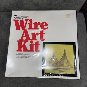 Goletta due alberi Wire Art Kit 12x12 nuova vintage - Foto 1 di 4