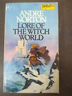 Lore Of The Witch World By Andre Norton 1980 Daw Paperback First Printing