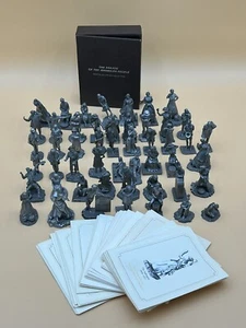Saturday Evening Post Parade of the American People Pewter Sculpture Collection - Picture 1 of 10