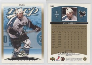 2003-04 Upper Deck MVP Gold Script /25 Kyle McLaren #355