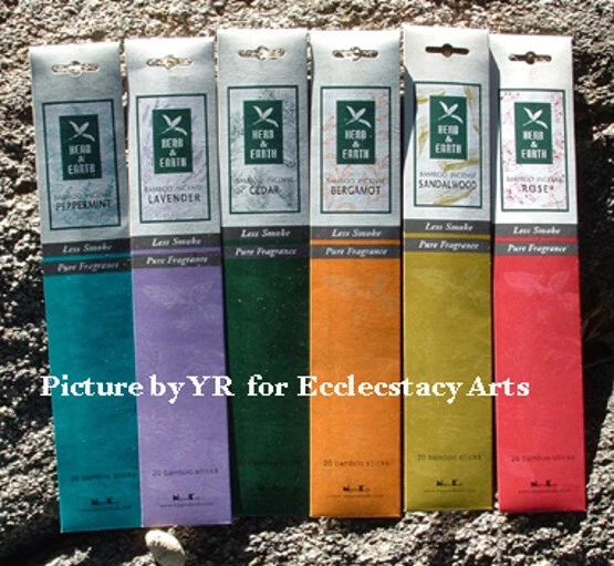 Palitos de incienso HERB & EARTH-Nippon Kodo incienso japonés U-Pick Foto 1 de 1