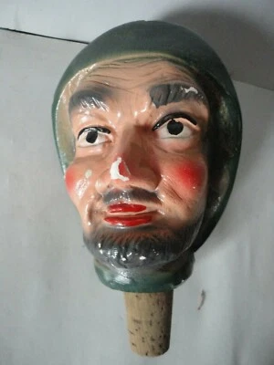 Bouchon ancien en plâtre marin  - Photo 1/4