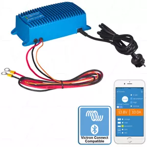 Victron Blue Smart IP67 SLA/LiFePO4 Waterproof Battery Charger 12V 7A AU/NZ Plug - Picture 1 of 2