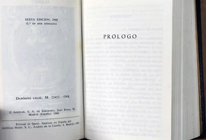 1968 Spanish Miniature Book Alonso De Ercilla Zuniga La Araucana Literature - Picture 1 of 7